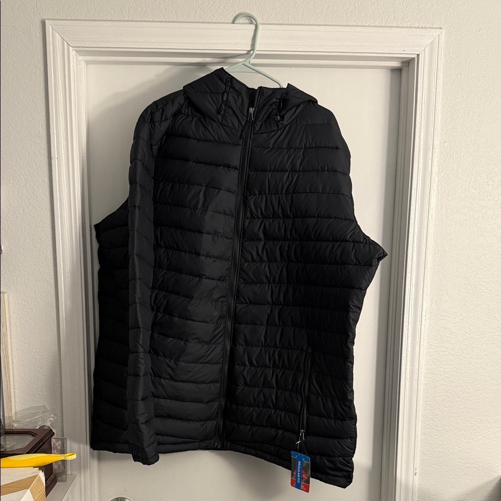 Men's Black Puffer Jacket